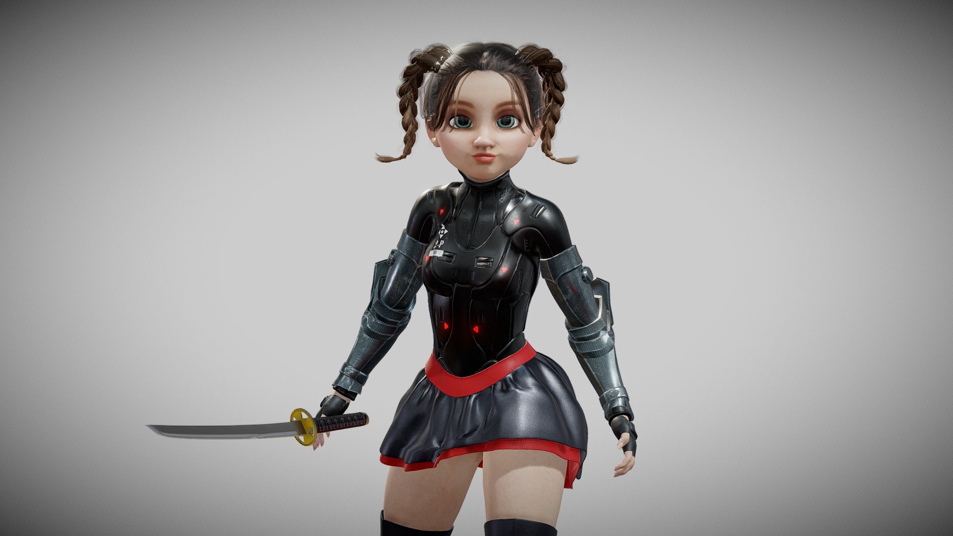 CHARACTER CUTE WOMAN BY OSCAR CREATIVO All rights reserved www.oscarcreativo.co

FULL PROYECT:https://www.artstation.com/artwork/YB1yK3

Attach additional file: BLENDER POSE T TEXTURES RIGGING
TEXTURES PBR 2K. 4K
RIGGING**

**If you need support write to my email creagraf@hotmail.com
**


