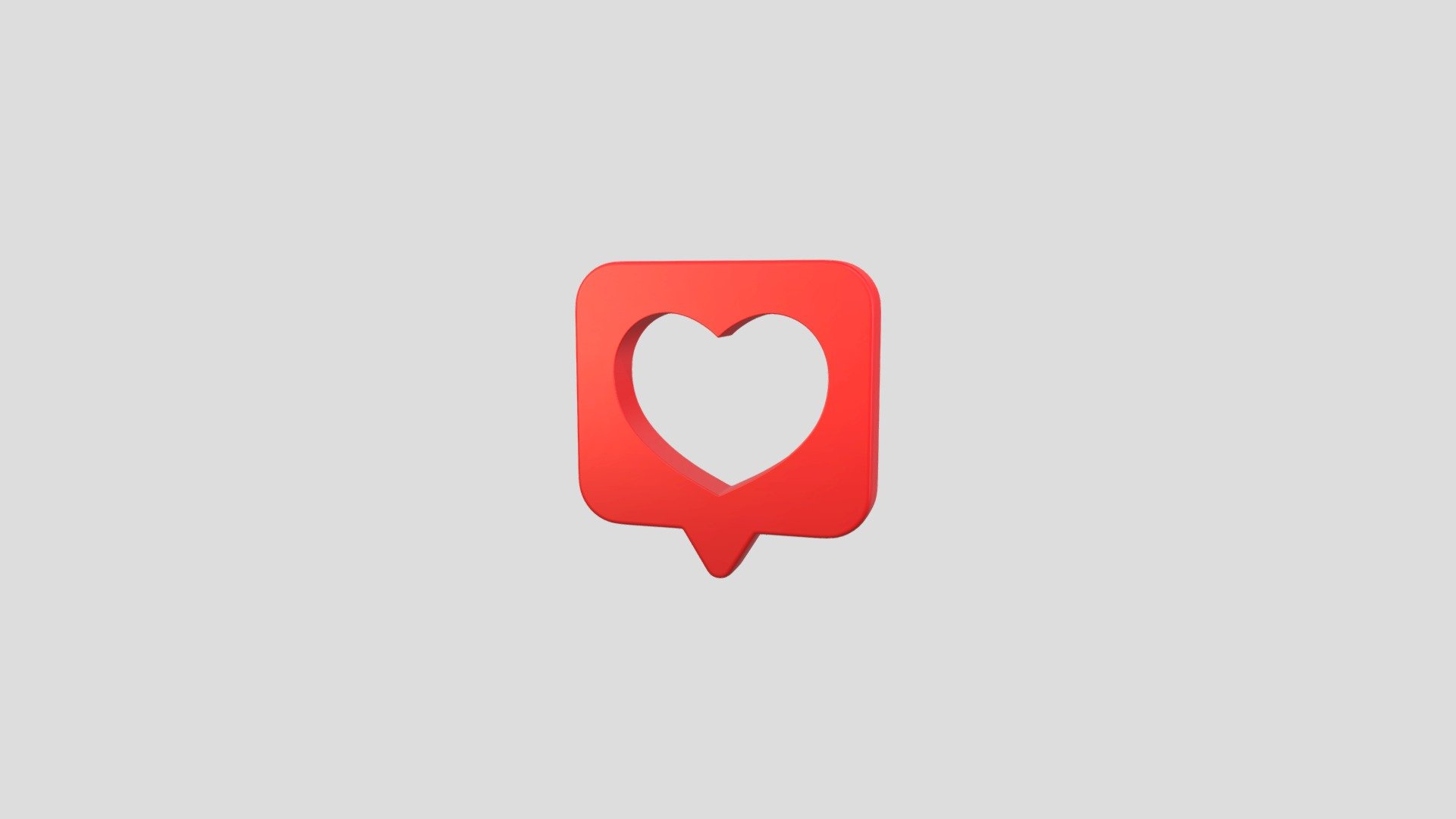 Heart Message Symbol 3d model.      
    


File Format      
 
- 3ds max 2023  
 
- FBX  
 
- STL  
 
- OBJ  
    


Clean topology    

No Rig                          

Non-overlapping unwrapped UVs        
 


PNG texture               

2048x2048                


- Base Color                        

- Roughness                         



2,332 polygons                          

2,332 vertexs                          
