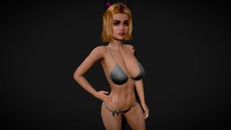 Girl 3 , , woman, bikini, girl, female, rigged