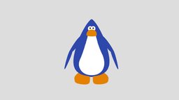 Club Penguin recreation (new[er] version) penguin, clubpenguin, animals-creatures, cartoon