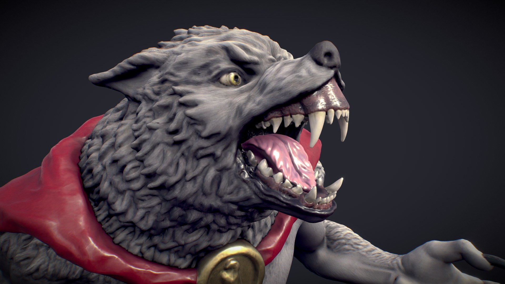 Lycaon the king of Arcadia. He was an uncivilized and brutal king, he even tried to deceive Zeus. As punishment Zeus transformed him into a wolf.

The miniature has a ≃50mm (2 inches) base and ≃85mm (3.3 inches) height. It comes in two versions with/without supports. Lychee files are included. Miniature was test printed with Anycubic Photon.

This version of the 3d printable miniature comes in 4 parts head, cape, body and base. Some sanding will be required in order head, cape and body to fit perfectly.
There is also another version for 3d printing which is the werewolf witout cape. That one comes in 2 parts, character and base.

You can find the model here:

https://www.patreon.com/nyxprints