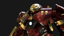 Hulkbuster grand, ironman, iron, man