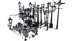 Victorian Lights / Street Lamps lamp, lantern, victorian, lights, oil, storm, stick, medieval, lamps, antique, candle, candlestick, chandelier, old, streetlight, overhead, lighting, street, light