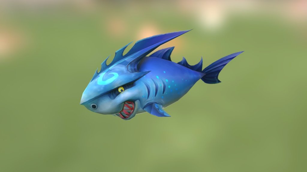 Cute Q shark