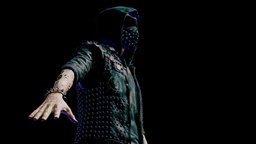 Wrench Watch dogs boy, unreal, hacker, ubisoft, random, wrench, men, watchdogs, hackerspace, watchdogs2, whrench, unity, game, 3d, blender, human, model3d, guy