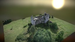 Abandoned Castle Torwood - Scotland abandoned, castle, historic, scotland, explore, torwood, exploring, agisoft, photoscan