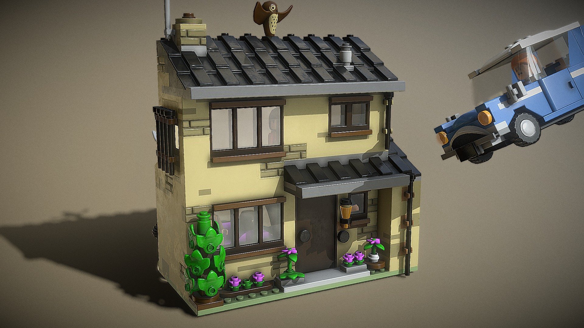 Virtual toy made for Lego and Many-worlds