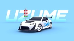 ARCADE: "Uzume" Racing Car cars, japan, drag, drift, racing, street