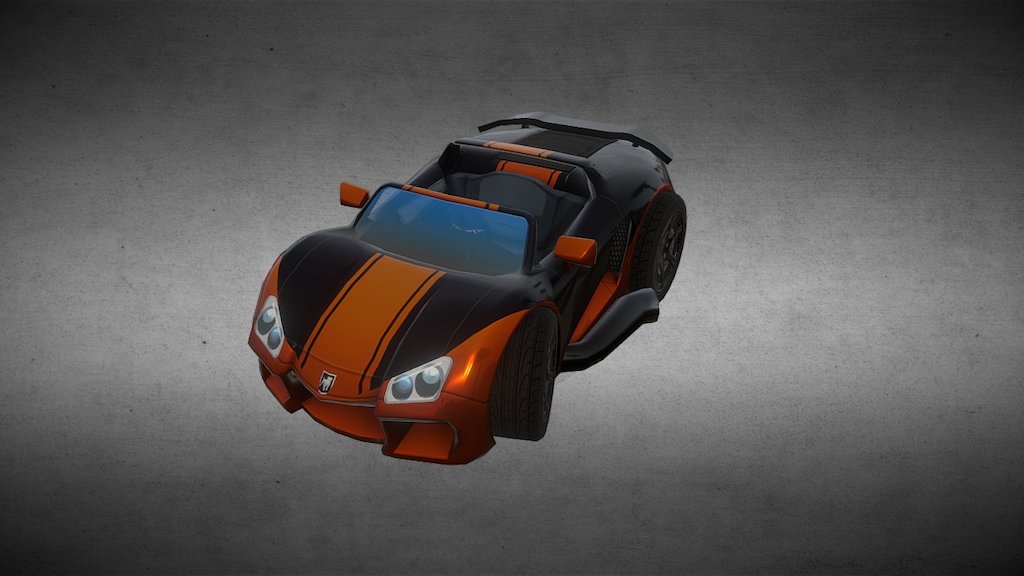 Vehicle and character built for mobile development