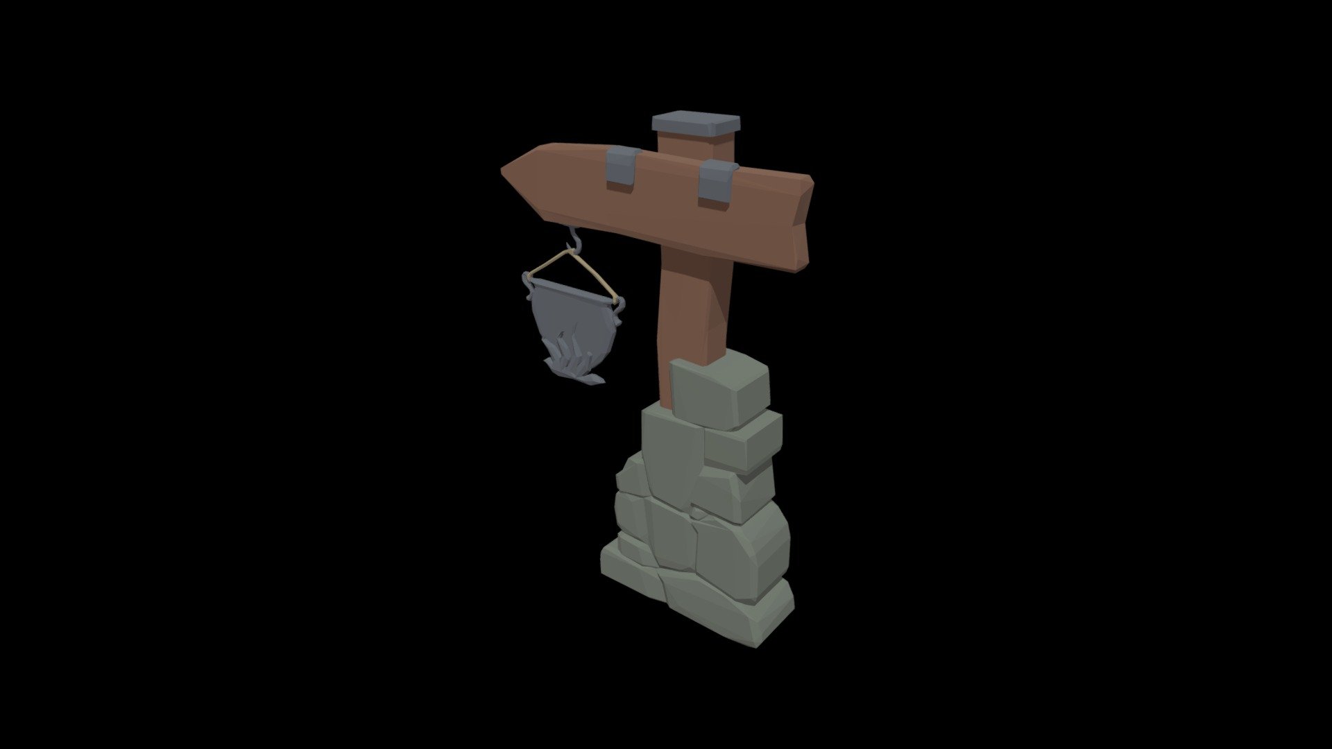 This is Cartoon road sign tavern Polygonal (1 objects)

Models:




road sign tavern- Polygons: 1678

File formats:




Blender 3d v 3.1.2

OBJ; MTL

Fbx

Gltf

Materials: 4

Vertices: 1047; Polygons: 1678