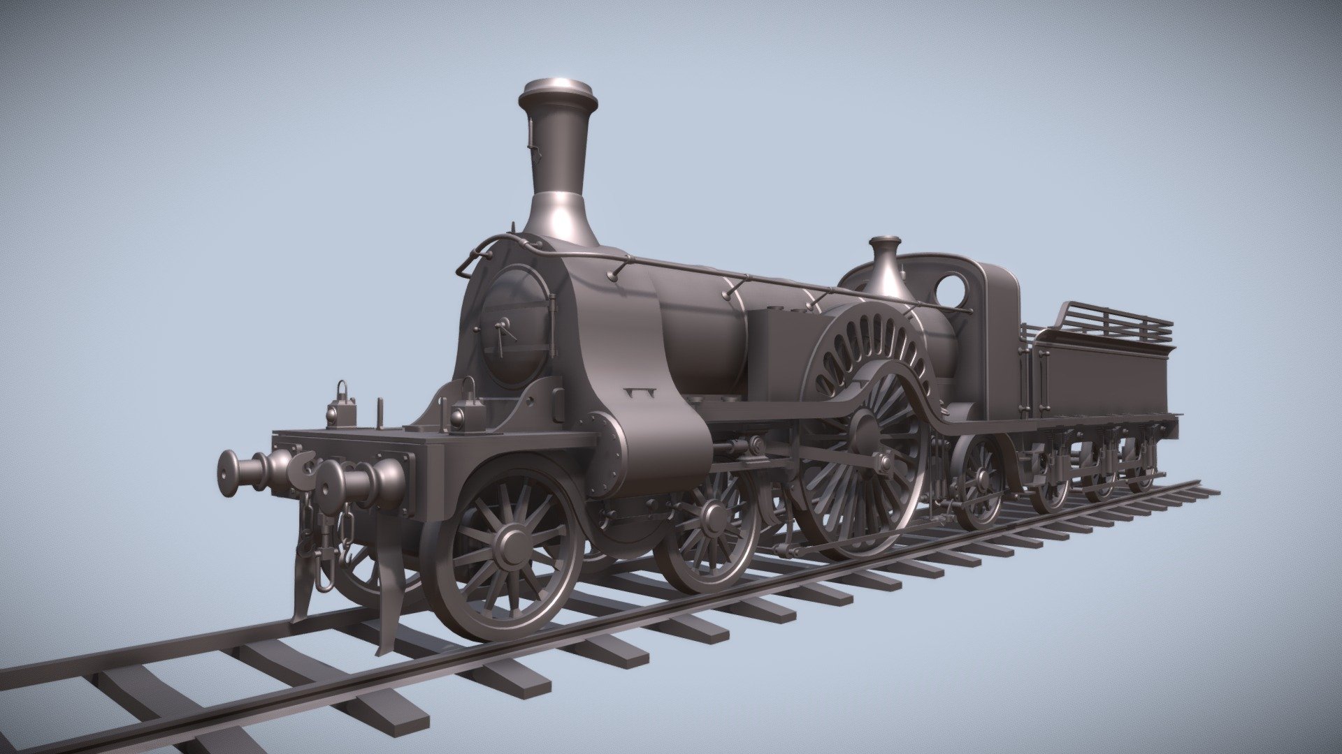 Gamedev locomotive model
