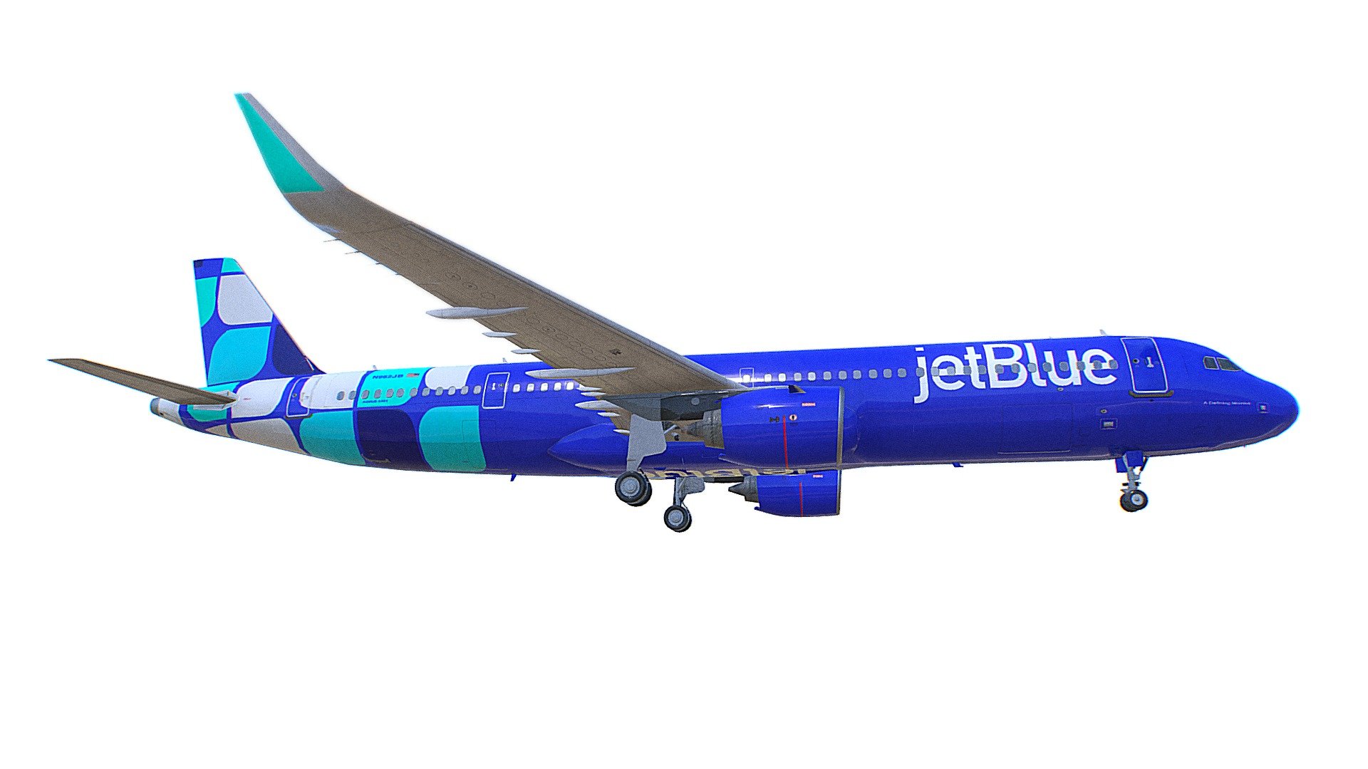 Airbus A321neo jetBlue Airways New Livery Photorealistic Low Poly 3D Model

Browse All of Airbus A321 Collection Here