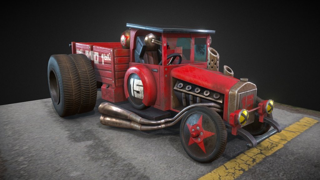 Soviet Truck Racing AMO F-15

Аuthor Concept - Andrey Tkachenko (https://www.artstation.com/artist/atdesign)

Renders - https://www.artstation.com/artwork/qn9Le