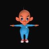Baby Boy (Dominic) sculpt, caricature, digital3d, cartoon, art, characters