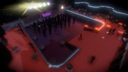 NightClub music, lights, b3d, fun, club, dance, night, party, drinking, dj, disco, nightclub, blender, animation, clubbing, 3december2023