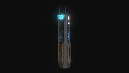 Cyberpunk Futuristic building Kitbash Bundle_010 scene, buildings, cyberpunk, fantastic, bundle, kitbash, sci-fi-building, scifiprops, scifimodels, scifibuilding, sci-fi, city