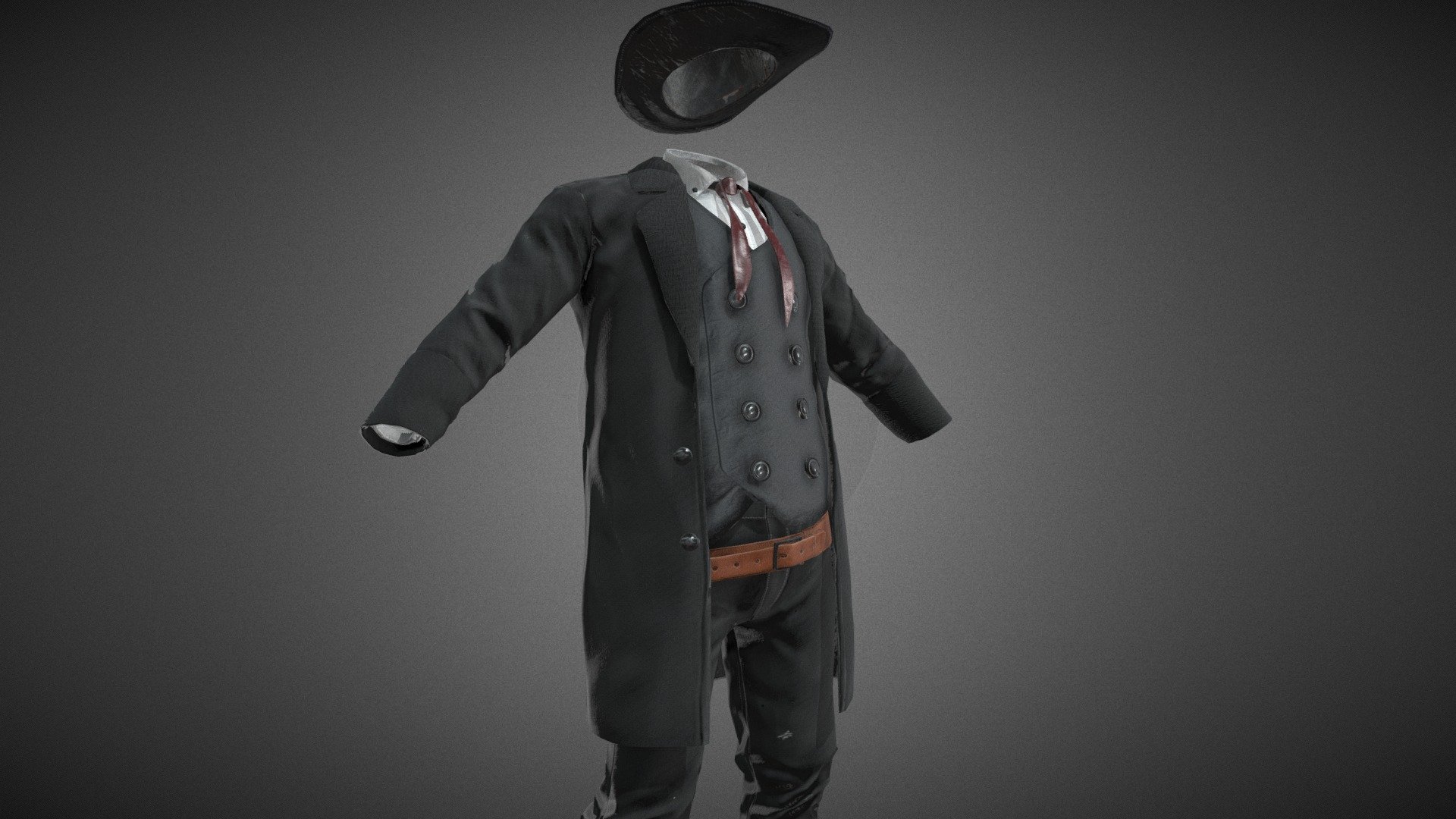 CG StudioX Present :
Cowboy Outfit lowpoly/PBR




This is Cowboy Outfit Comes with Specular and Metalness PBR.

The photo been rendered using Marmoset Toolbag 3 (real time game engine )


Features :



Comes with Specular and Metalness PBR 4K texture .

Good topology.

Low polygon geometry.

The Model is prefect for game for both Specular workflow as in Unity and Metalness as in Unreal engine .

The model also rendered using Marmoset Toolbag 3 with both Specular and Metalness PBR and also included in the product with the full texture.

The product has ID map in every part for changing any part in the model .

The texture can be easily adjustable .


Texture :



ALL Texture [Albedo -Normal-Metalness -Roughness-Gloss-Specular-ID-AO] (4096*4096)

Five objects (Pants-Coat-Hat -shirt-vest) each one has it own uv set and textures.


Files :
Marmoset Toolbag 3 ,Maya,,FBX,OBj with all the textures.




Contact me for if you have any questions.
