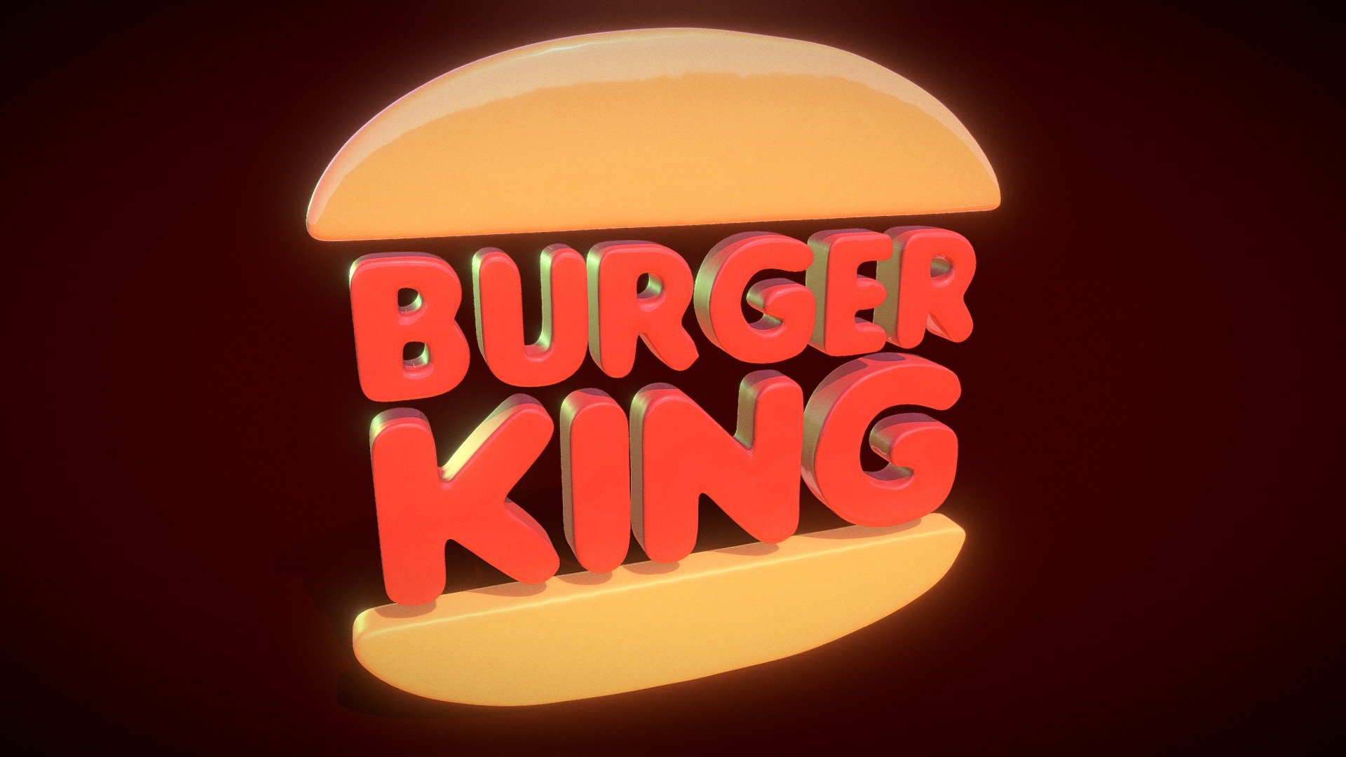 Hey guys, how are you? today I made this model about the Burger King Logo to use on your projects. Please, like the model if you enjoyed. Thanks