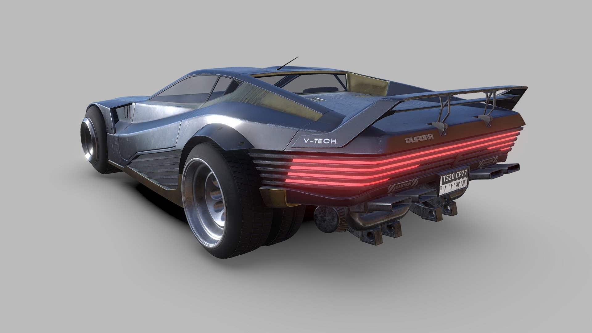 Quadra V-Tech from Cyberpunk 2077.
Was done in 3ds Max and Substance Painter