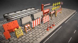 Traffic Barriers frame, traffic, road, barrier, trafficcone, roadblock, roadsign, barriers, trafficsign, road-sign, traffic-cone, traffic-sign, roadbarrier, barrier-concrete