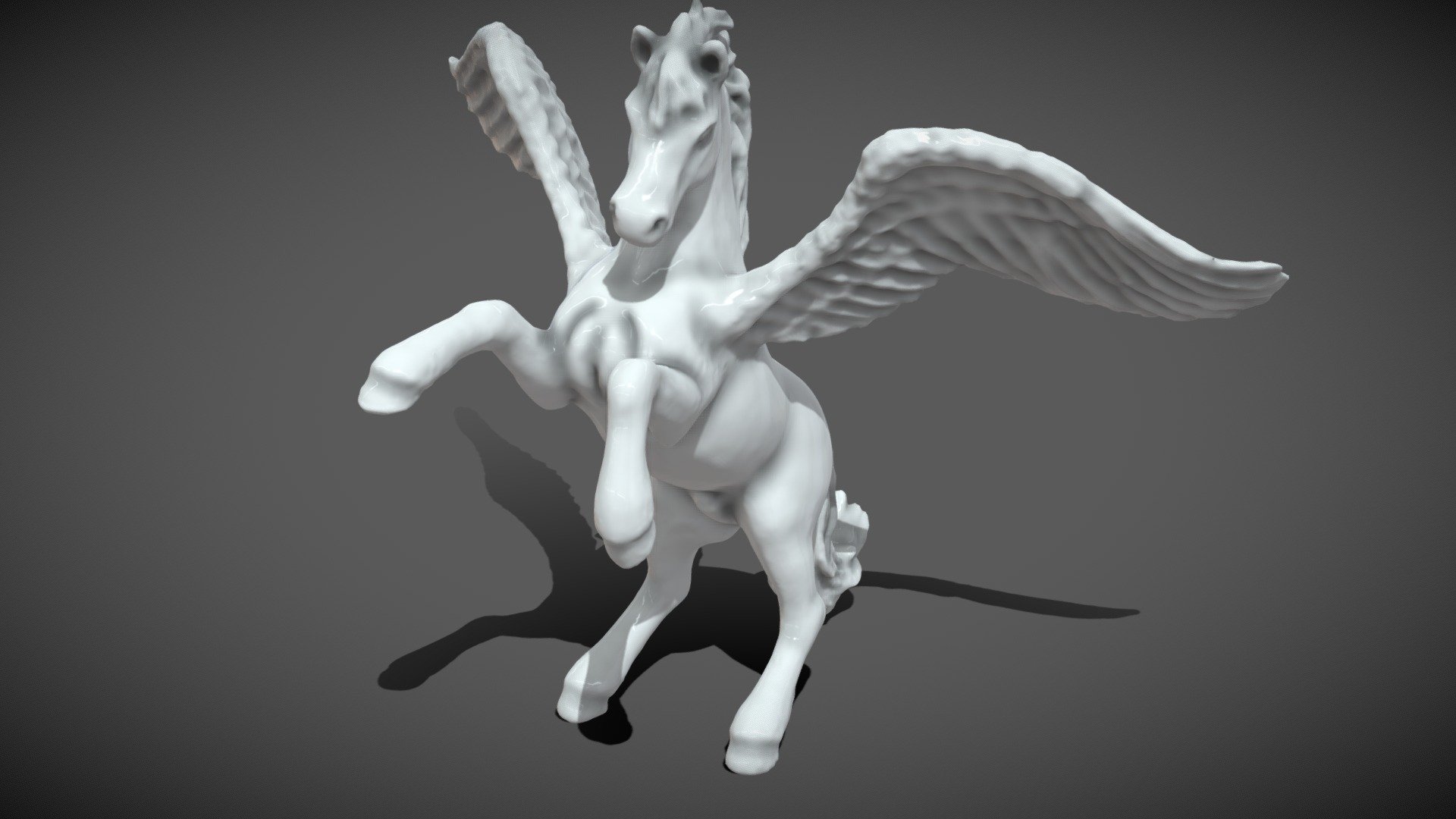 Extremely high polygon model. Perfect for high resolution renders, 3D crystal subsurface engraving, 3D printing etc.