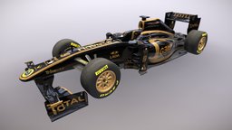 Lotus Renault F1 Car (FREE DOWNLOAD) f1, formula1, renault, lotus, free3dmodel, freedownload, raytrace, freemodel, 3dsmax, 3dsmaxpublisher, vehicle, car, free, textured