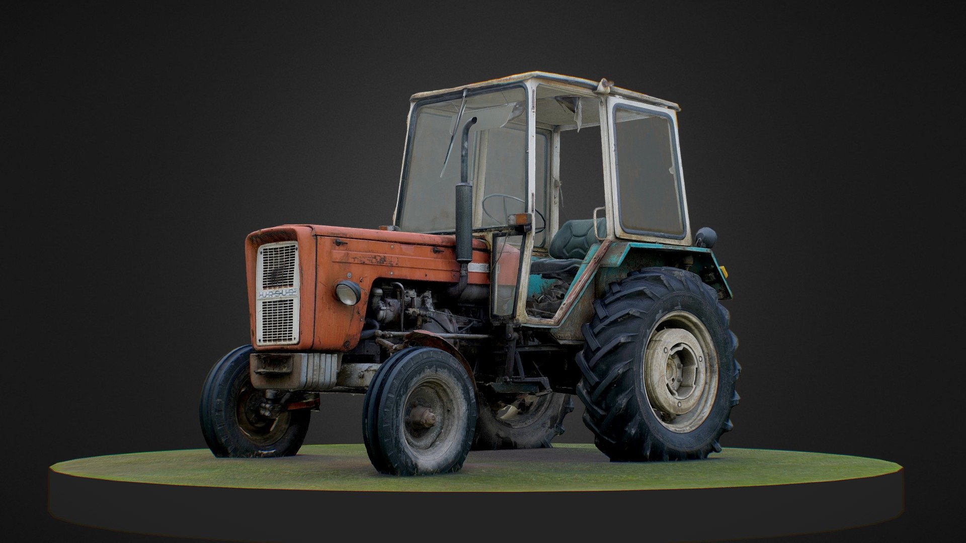 Ursus C360 Tractor, I used photogrammetry to capture this beauty