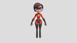 Disney Infinity Mrs incredible pixar, elastigirl, disney, disney-infinity, the-incredibles, the-incredibles2, mrs-incredible