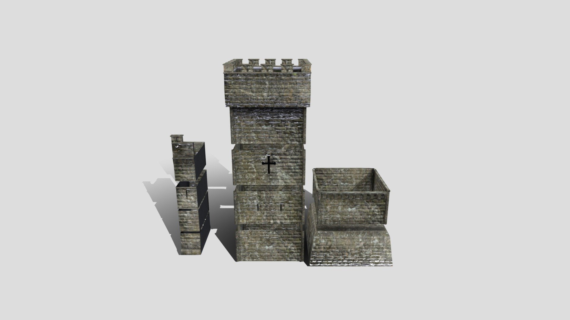 Build your own walls and towers, design and height etc.

Hand-painted, PBR, low poly models

Textures; 2048x dilated + background, 8 pix padding