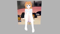 Asuka with the Sport Clothes Rigged evangelion, otaku, rei, ayanami, shinji, asuka, katsuragi, weeb, langley, anime, misato