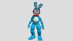Toy Bonnie templerun, 2021, fnafar