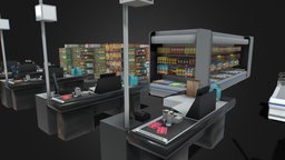 Supermarket shelves checkout fridges freezers food, shopping, store, market, shelving, supermarket, fridge, shelves, freezer, gondola, grocer, aisle, checkout, hypermarket, convenience-store, shop-shelves
