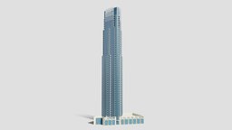 Vida Residence tower - Dubai tower, dubai, khalifa, skyscraper, boulevard, burj