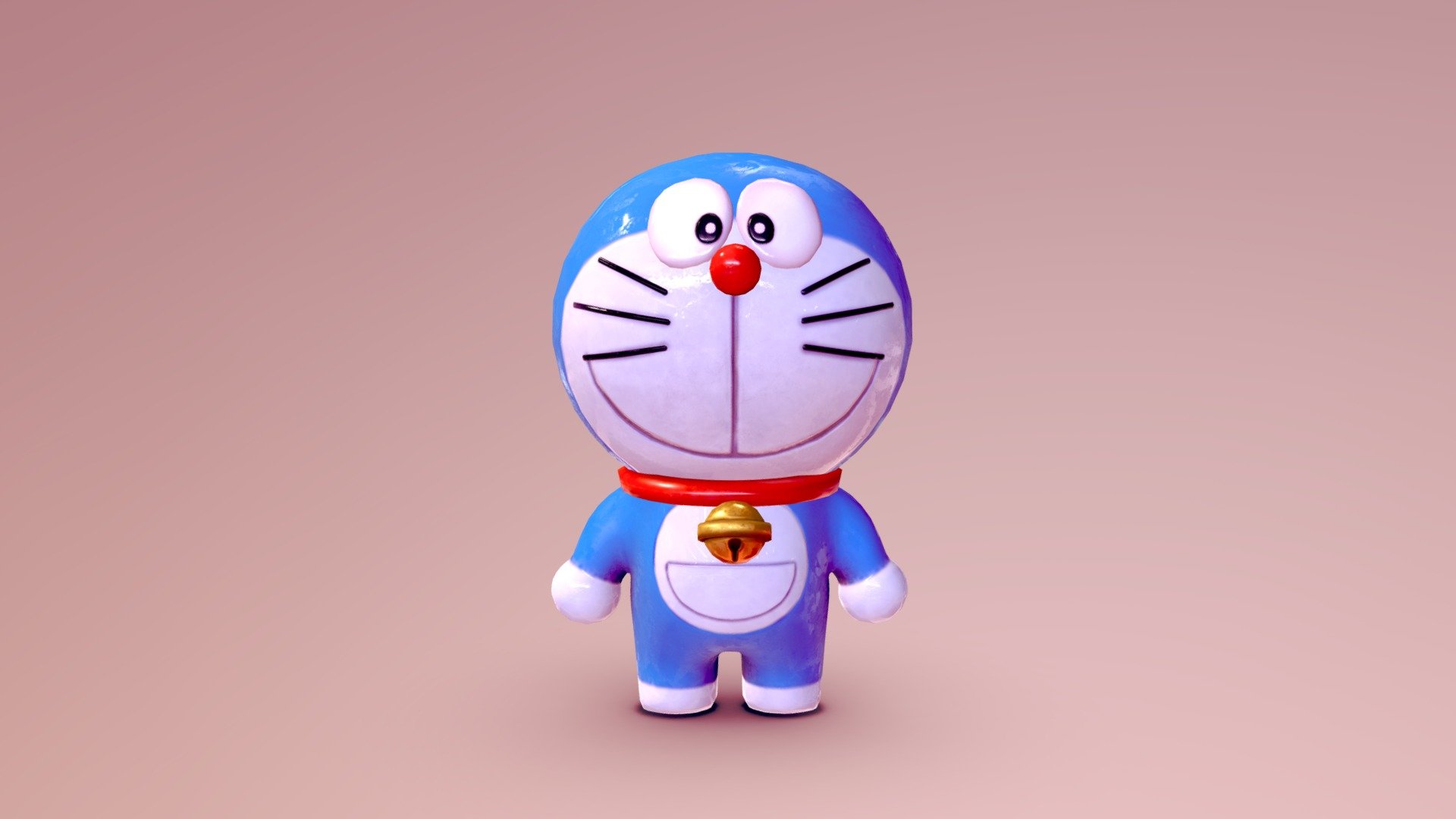 Doraemon figure model in .fbx format.

Asset is low-poly and game-ready. Files are simple to use and well-organized.

Textures included in this product:

Color, ambient occlussion, metalness, roughness, normal map (4k, 2k, 1k).

Make sure to download Additional file. It contains all the textures! Enjoy!