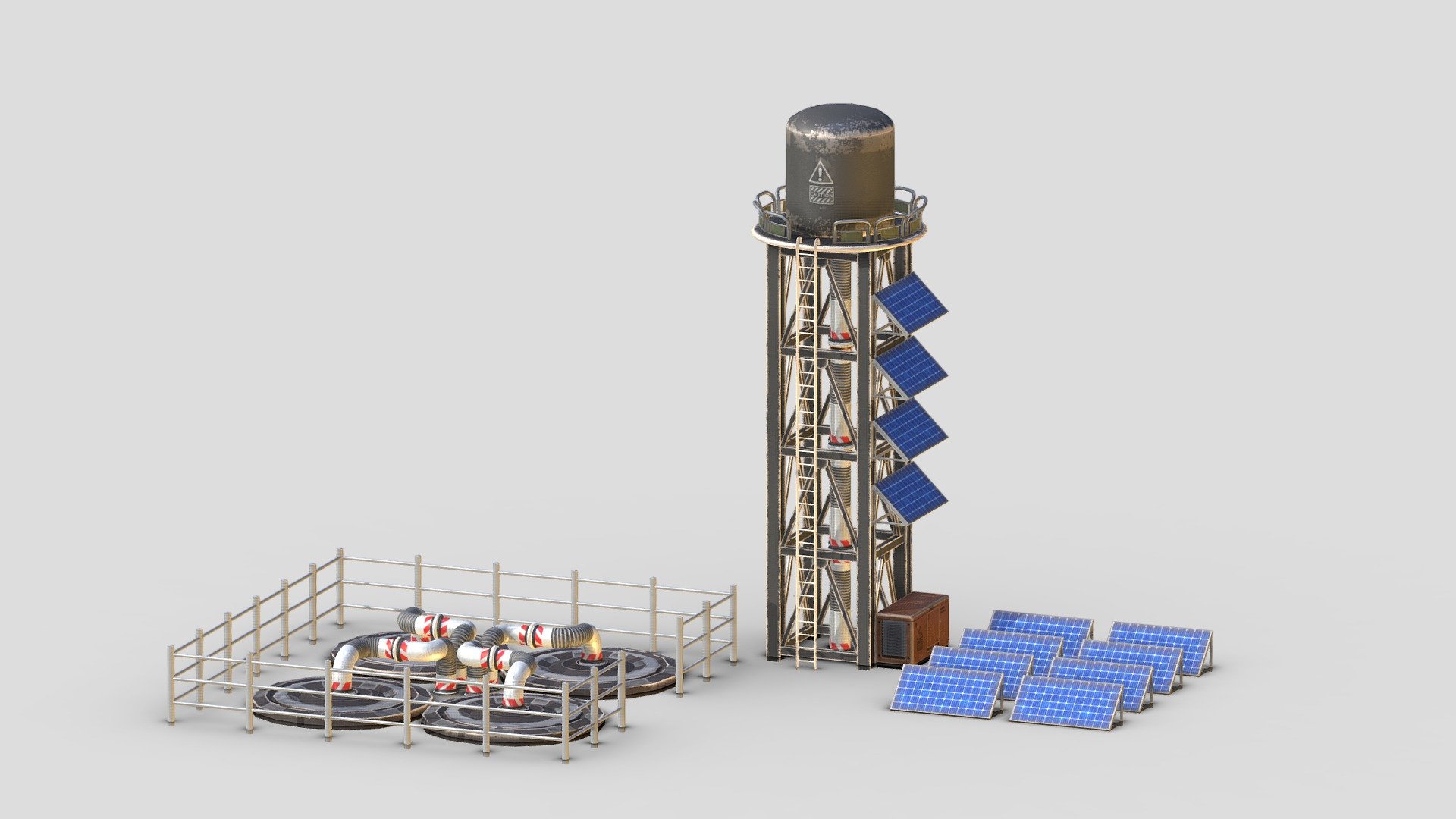 I made this assets for a game called ” Alien Colony ”

3DS Max / Zbrush / Substance Painter / Photoshop

Hope U like It