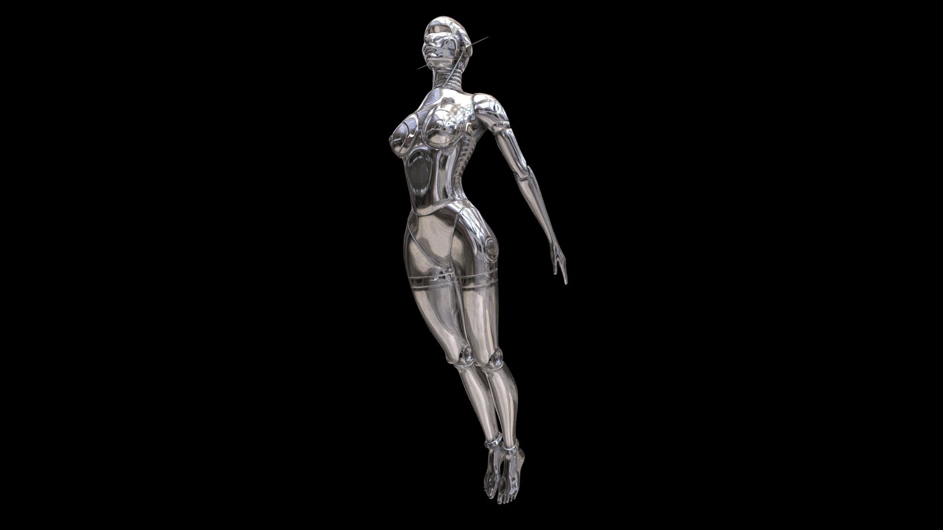 Model from the weeknd 2023 tour.
The creator of the image is Hajime Sorayama, a Japanese hyperrealist illustrator known for his hand-drawn photorealistic erotic images of women and effeminate gynoid robots.

Model information:
•   Optimized topology
•   Rigged
•   Compatible with Unreal Engine, Unity and similar engines.

I used this model in my project, check:
https://www.instagram.com/reel/CwoDyTXoeHO/?igshid=MzRlODBiNWFlZA==

Buy this model on Artstation:
https://www.artstation.com/a/32597921
