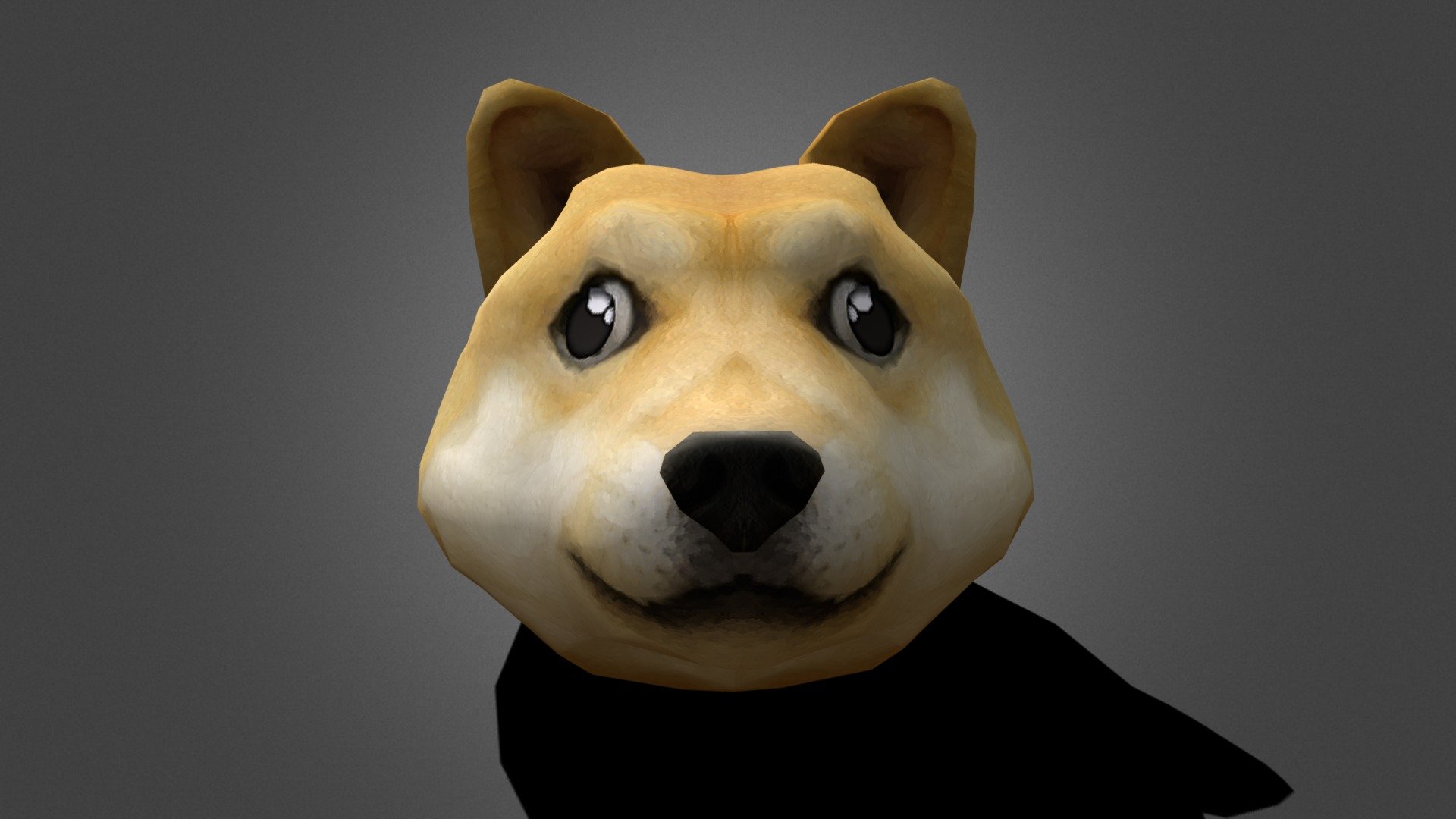 this is the model of the roblox doge hat