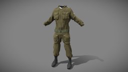 IDF Soldier Uniform warrior, soldier, israel, unreal, idf, clothes, mannequin, uniform, defence, troops, character, military, war, clothing, guns