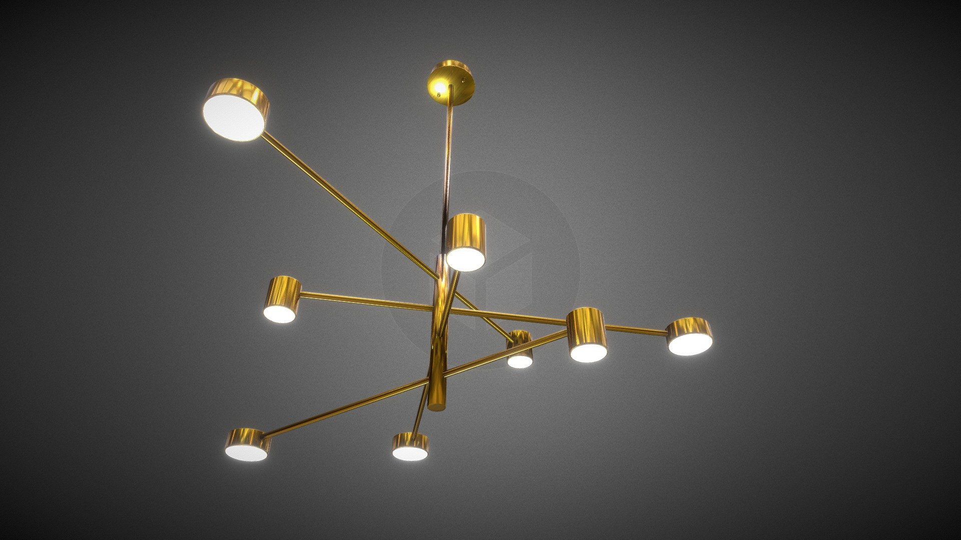 Люстра на штанге Kink Light 7650