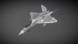 F-23A Black Widow II usaf, stealth, airplane, fighter, martin, raptor, widow, grumman, aircraft, jet, warplane, f-22, lockheed, jetfighter, northrop, atf, black, f-23