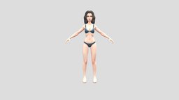 Female Character - Rigged - Low poly rigging, basemesh, unreal, cartoony, characterart, game-ready, female-character, blender3dmodel, game-model, femalecharacter, low-poly-model, cartooncharacter, lowpolymodel, femaleanatomy, base-mesh, low-poly-blender, rigged-character, stylizedmodel, stylizedcharacter, basemesh-female, unity, cartoon, lowpoly, blender3d, female, stylized, rigged, female-model, game-ready-character, gamereadycharacter, basemeshes, basemeshmodel