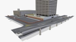 small city scene kit, games, buildings, gamedev, cityscene, game-ready, expansion, cityscape, low-poly-model, citymodel, citybuilder, city-building, game-asset-pipeline, gameart, city, noai