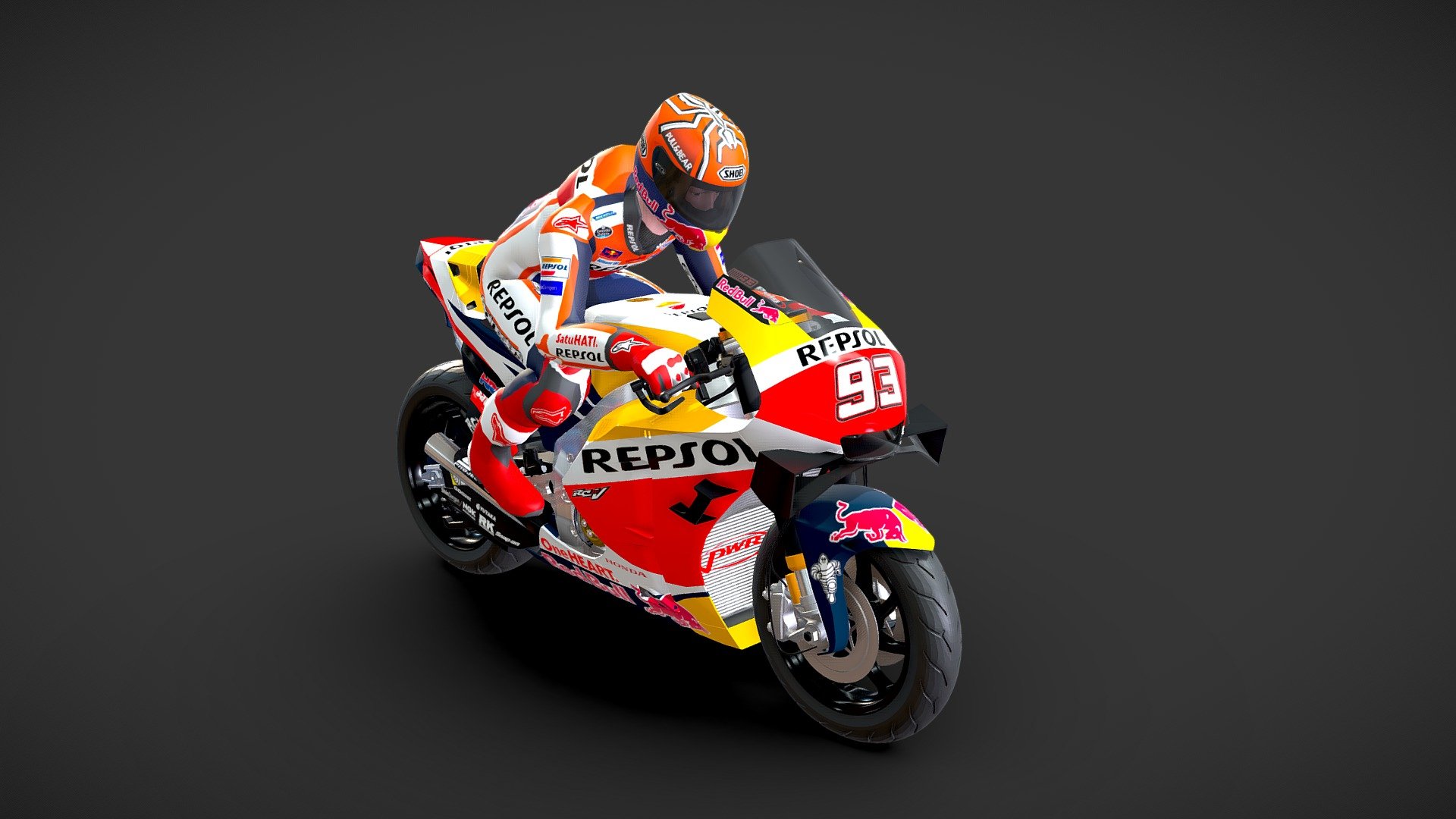 Marquez is one of the giants on the Moto GP  &ldquo;the Ant of Cervera