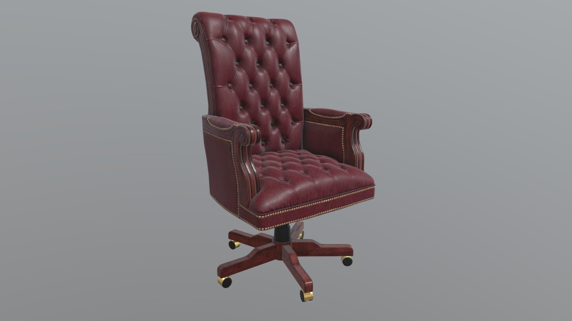 Game ready office chair prop.