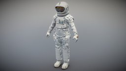 Astronaut suit, fiction, nasa, sci, fi, clothes, vacuum, 4k, astronaut, cosmic, mixamo, astro, science, fabric, cosmonaut, spacex, garment, cosmos, scafander, substancepainter, character, unity, asset, game, blender, pbr, helmet, sci-fi, human, male, rigged, space