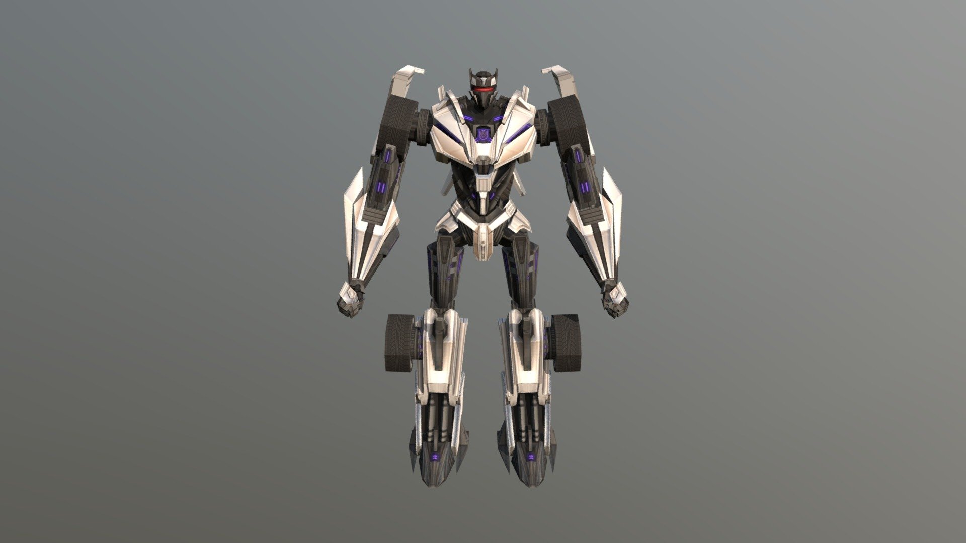 An Unrigged Model of The Decepticon Trooper NPC From Jagex’s 2014 Transformers Universe With a Diffuse Texture and Edited into a Normal rest Pose for all Your Transformer needs.