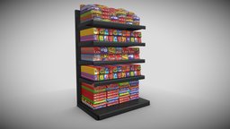 3D chocolate store 02 model storage, shelf, exterior, chips, unreal, shopping, display, market, equipment, ready, chocolate, supermarket, snack, wafer, metal, realistic, engine, mall, unrealengine, grocery, biscuit, assetstore, purchase, snacks, aisle, shelfs, design-furniture, realitycapture, modeling, unity, asset, game, 3d, model, design, gameasset, shop, interior, super, gameready, chocalate