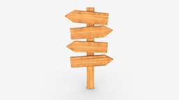 Wooden signboards 02 frame, empty, symbol, plank, vintage, retro, board, sign, brown, mockup, billboard, old, signboard, signpost, banner, blank, placard, 3d, pbr, wood