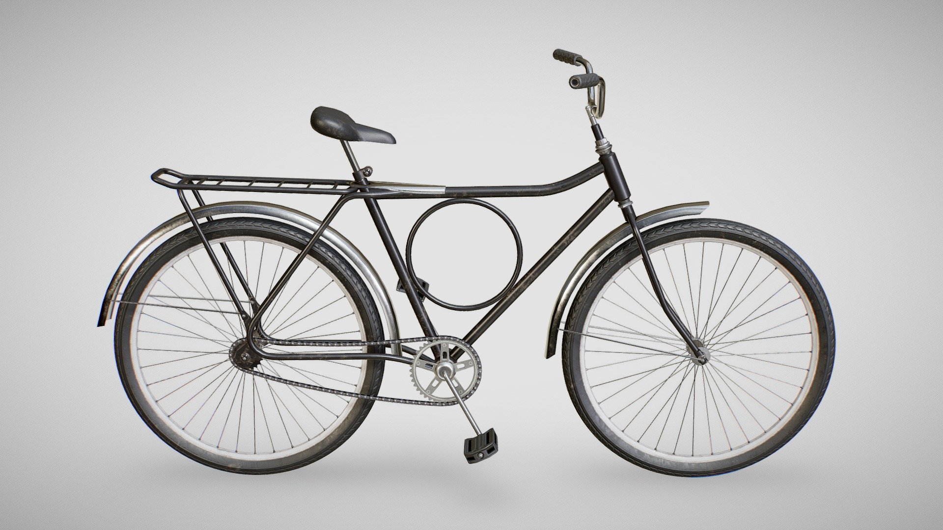 3D models of a Monark bicycle created using reference pictures.

3D Models:





Modeled with Blender 2.80 Beta.




Midpoly (17K verts).




BLEND, FBX, OBJ, STL and DAE formats.



Textures:





Created with Substance Painter.




3 Texture Packs (Black, Blue and Red).




4K 8-bit PNG format.




PBR Metal/Roughness standard.


