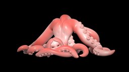 Otopus Girl octopus, ocean, tenticles, monstergirl, stylizedcharacter, girl, female, stylized, monster